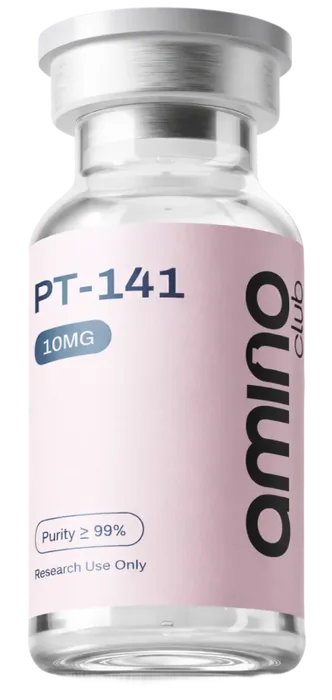 Amino Club PT-141 vial label