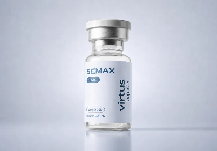 Virtus Peptides Semax vial label
